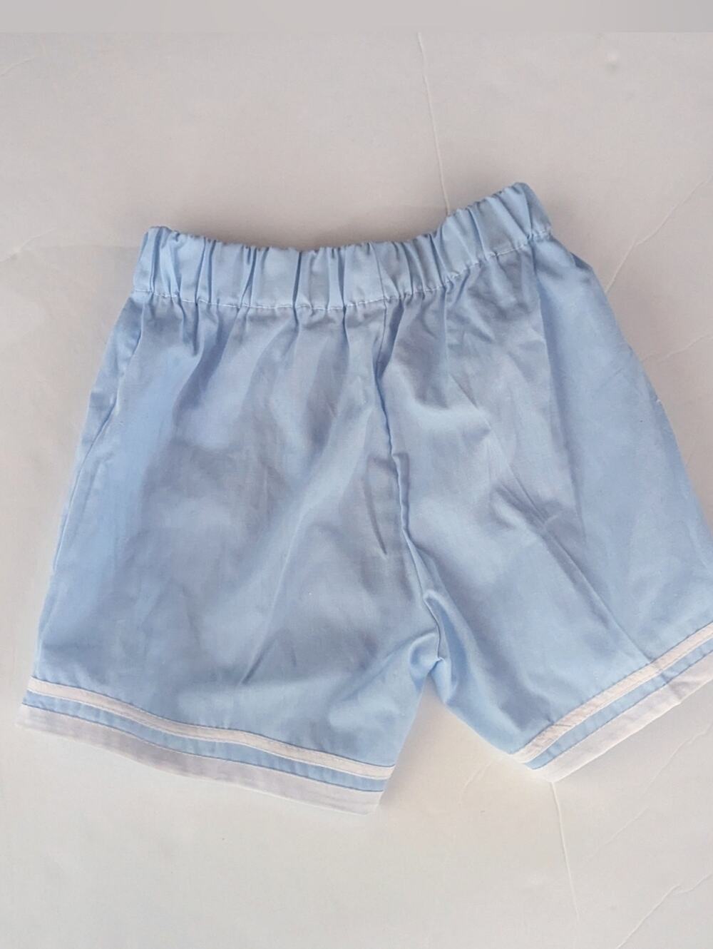 Vtg Shorts Blue 18-24m Basic Everyday